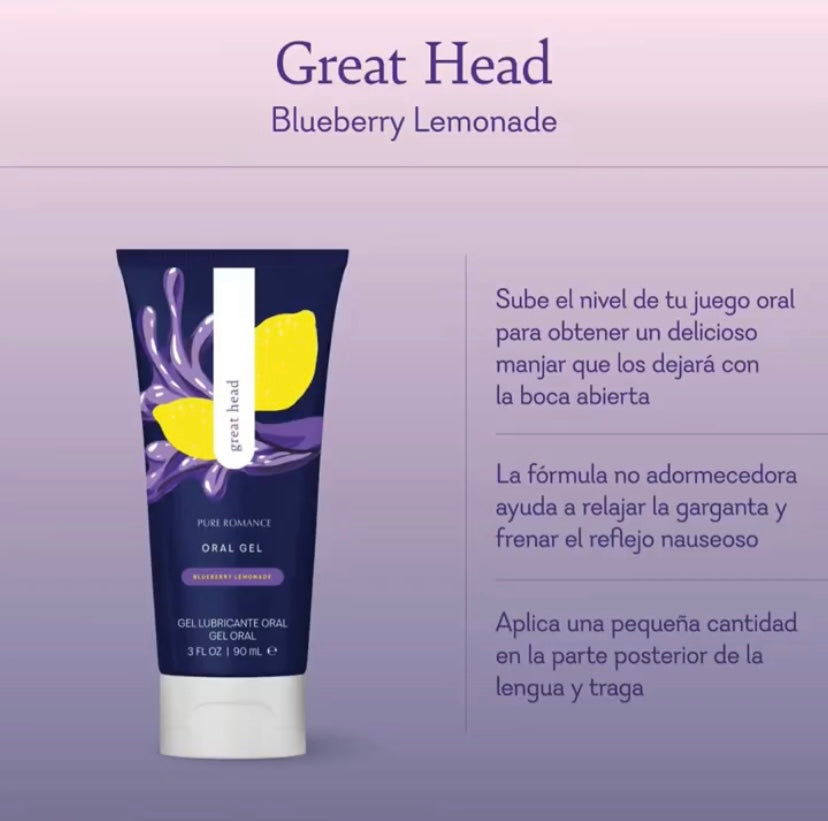 Great Head - Blueberry Lemonade