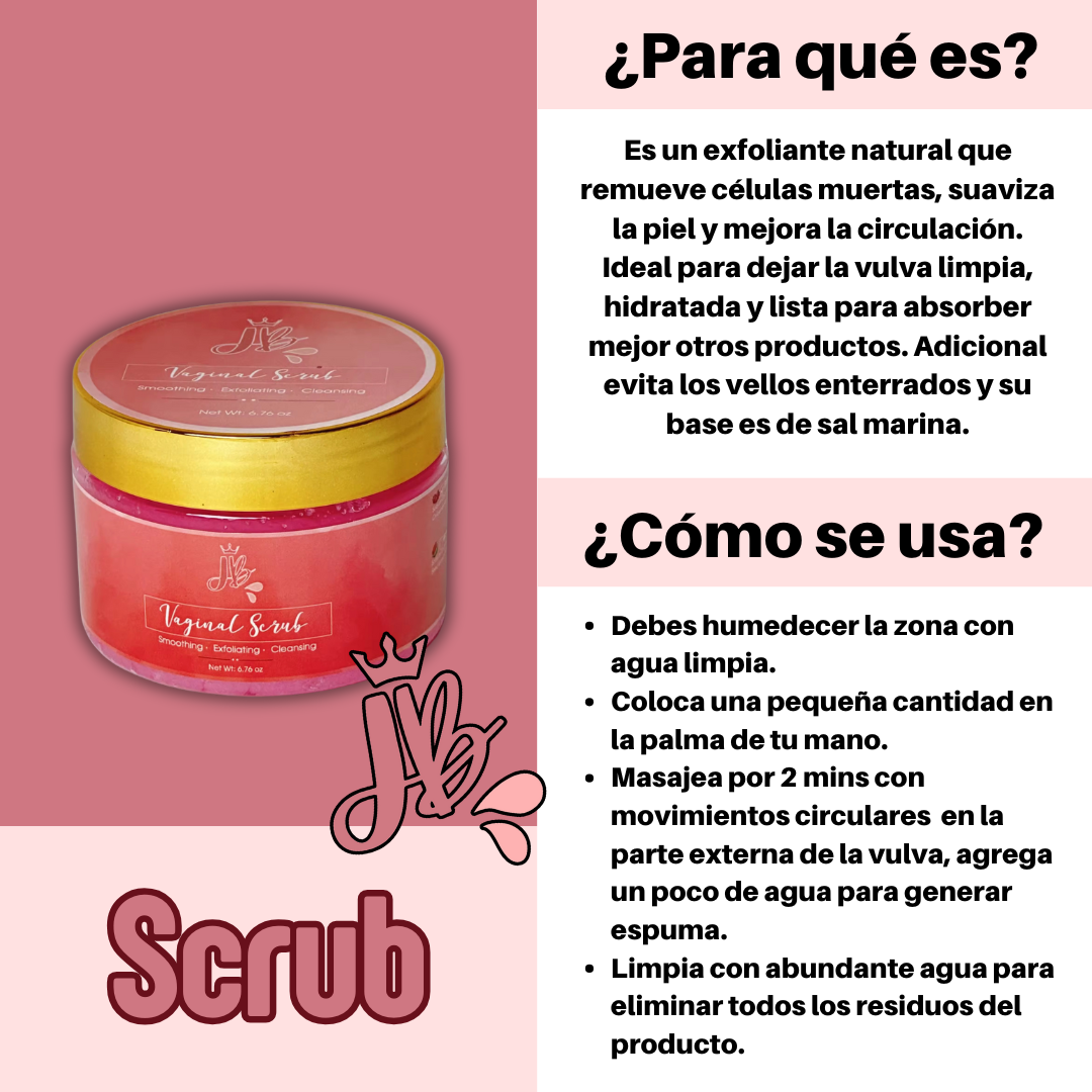 Vaginal Scrub Peach