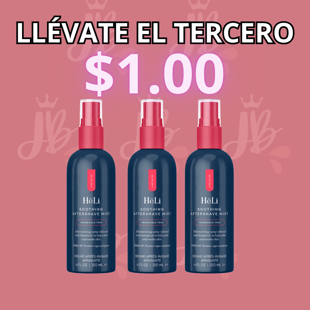 Trio de Aftershave adquiere 2 y el 3ero $1