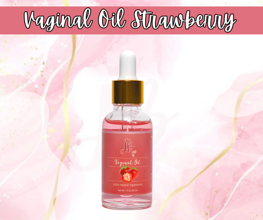 Vaginal oil STRAWBERRY