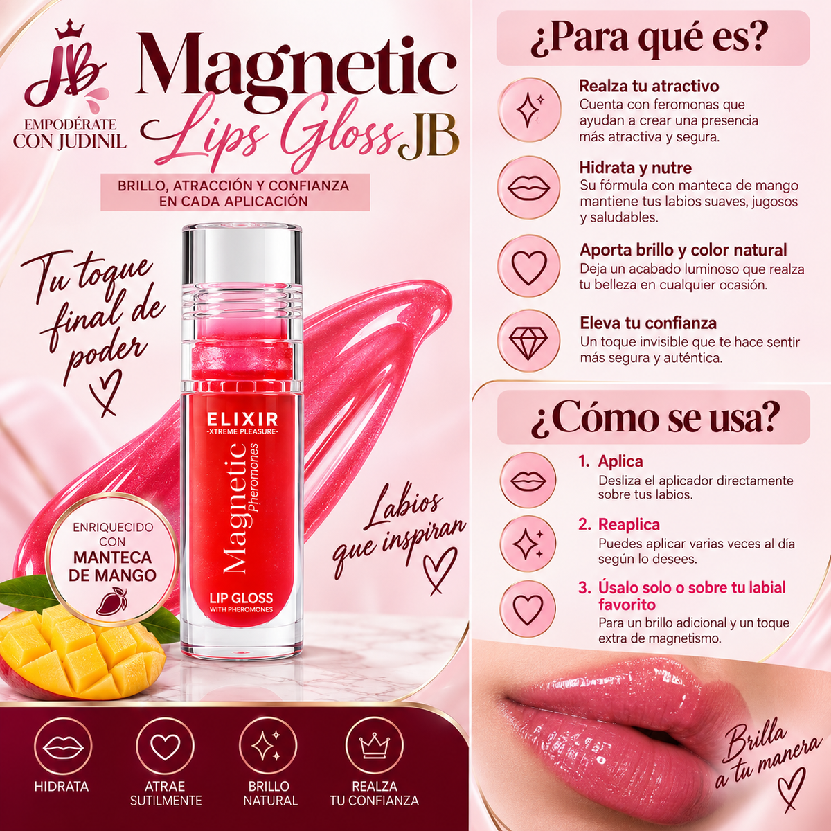 Magnetic Lip Gloss JB