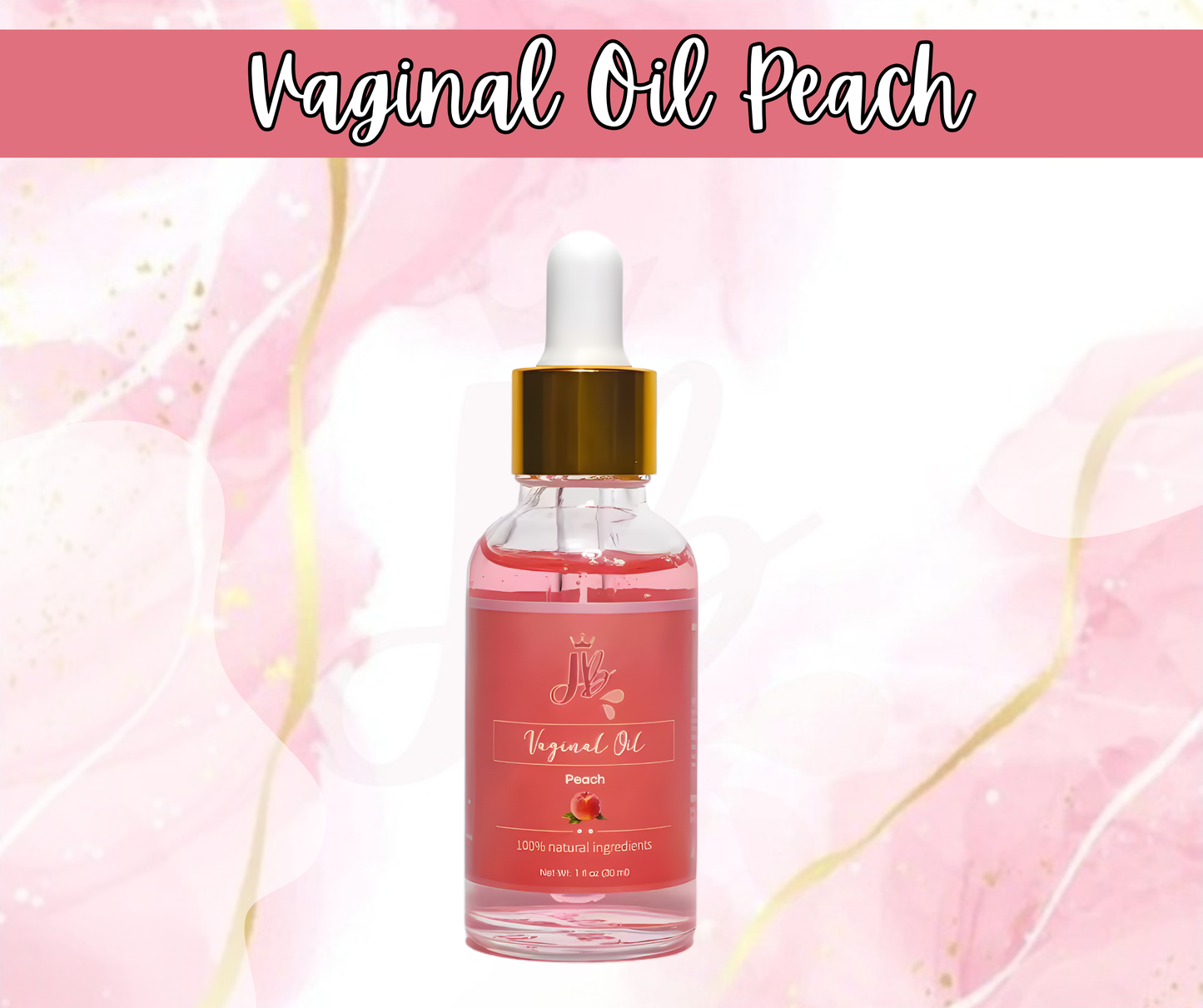 Vaginal Oil Peach